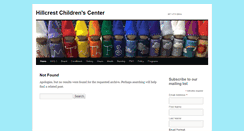 Desktop Screenshot of hillcrestchildrenscenter.net